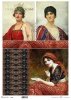 Malarstwo Williama Clarke Wontner, kobiety w orientalnych ubraniach, portrety